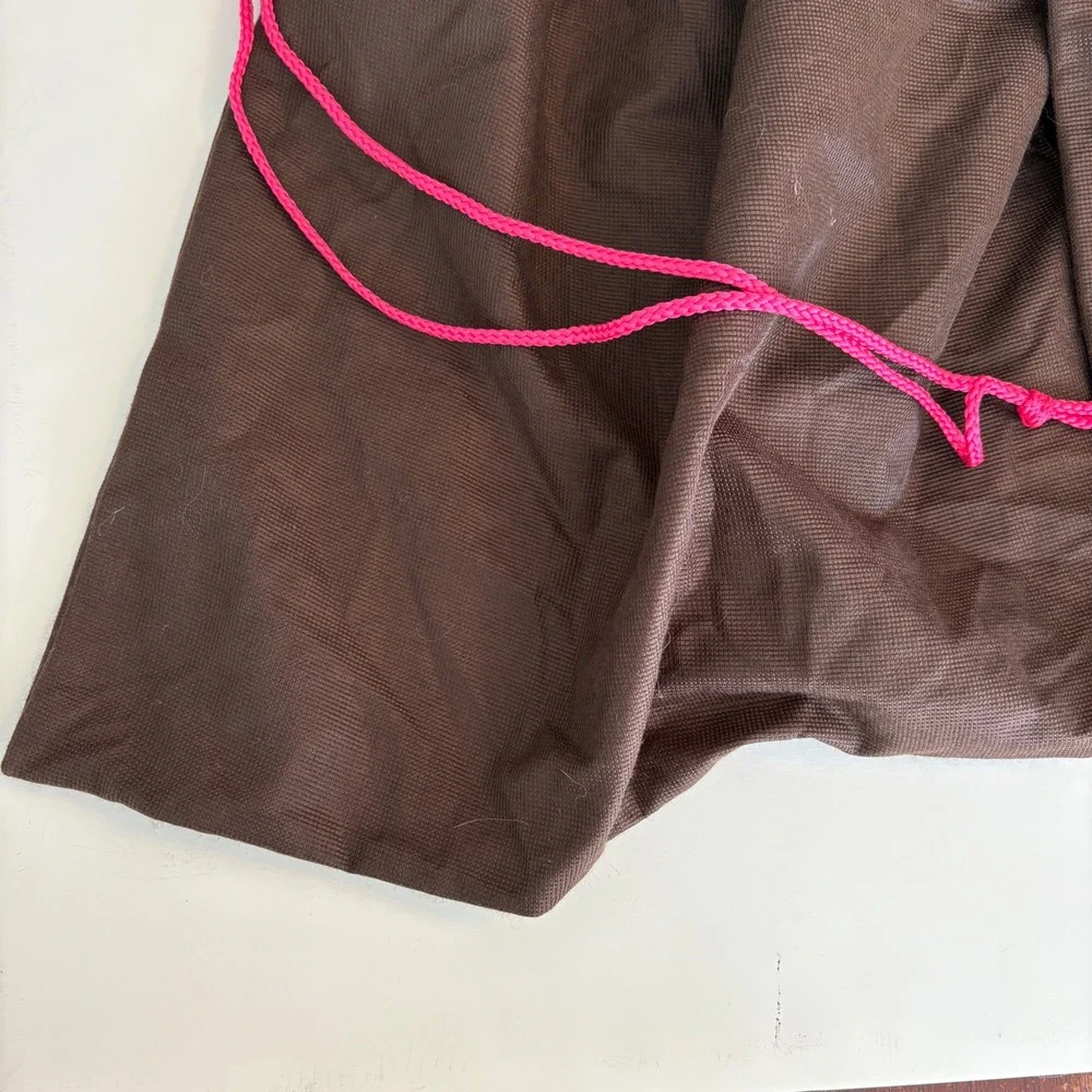 Kate Spade New York Brown Dust Bag‎ Protective Storage Pink Drawstring 27x19